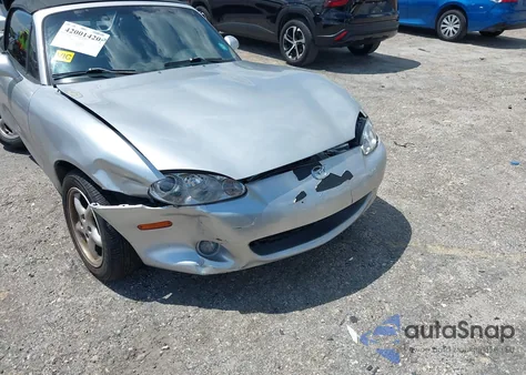 2002 Mazda Mx-5 Miata Cloth/Ls/Se из США, поврежденный, VIN JM1NB353920231986